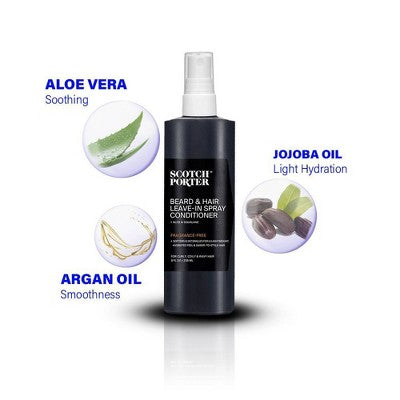 Scotch Porter Leave In Beard Conditioner Spray 8 fl oz - Imperfect Container
