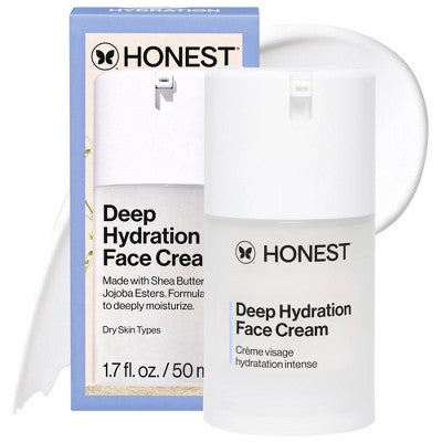 Honest Beauty Deep Hydration Face Cream with Shea Butter 1.7 fl oz - New