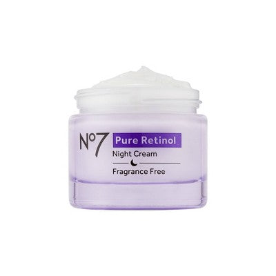 No7 Pure Retinol Night Repair Cream 1.69 fl oz - Imperfect Box