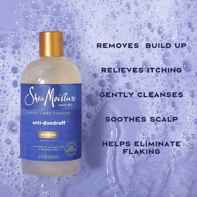 SheaMoisture Apple Cider Vinegar Anti-Dandruff Salicylic Acid Shampoo 13 fl oz - New