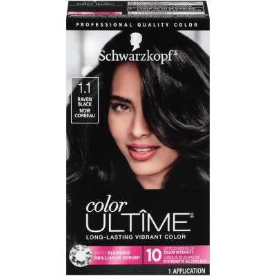 Schwarzkopf Color Ultime Permanent Color Raven Black - New