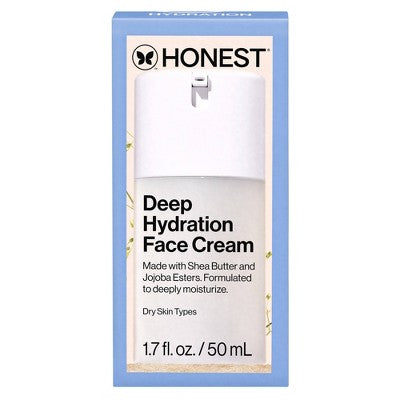Honest Beauty Deep Hydration Face Cream with Shea Butter 1.7 fl oz - New