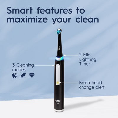 Oral-B iO3 Electric Toothbrush Black - Imperfect Box