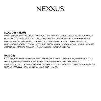 Nexxus Weightless Style Smooth & Full Blow Dry Balm Volumizing Hair Cream 6 fl oz - Imperfect Container