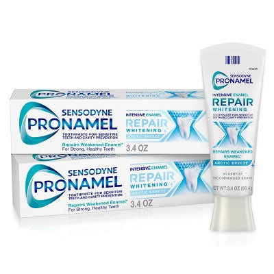 Sensodyne Pronamel Intensive Enamel Repair Whitening 3.4oz/2pk - Imperfect Box