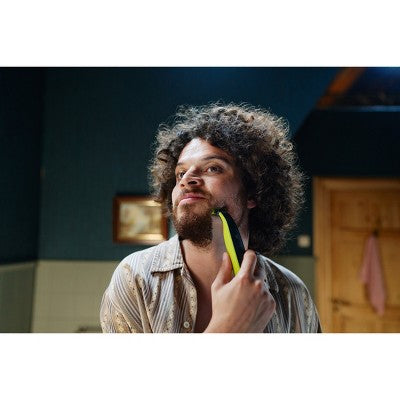 Philips Norelco OneBlade 360 Face Rechargeable Men's Electric Shaver and Trimmer QP2724/70 - Imperfect Box