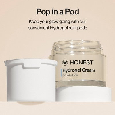 Honest Beauty Hydrogel Cream Refill with Hyaluronic Acid 1.7 fl oz - Missing Box