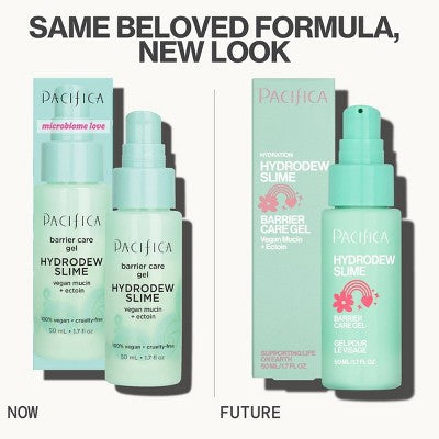 Pacifica Barrier Care Gel Hydrodew Slime 1.7 fl oz - Imperfect Box