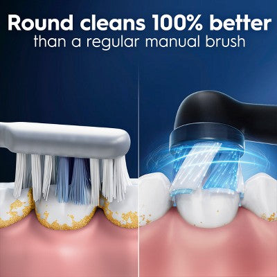 Oral-B iO Ultimate Clean Replacement Brush Heads Black 2ct - Imperfect Box