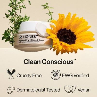 Honest Beauty Ageless Firm and Smooth Cream 1.7 fl oz - Missing Box