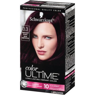 Schwarzkopf Color Ultime Permanent Color Amethyst Black - New