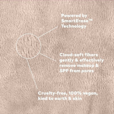 MakeUp Eraser Sweet Cream Skincare Tool Set With Laundry Bag 7ct - New