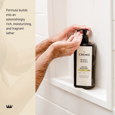 Cremo Italian Bergamot Body Wash 32 fl oz - Imperfect Container