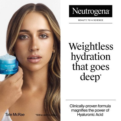 Neutrogena Hydro Boost Water Face Gel for Normal to Oily Skin 1.7oz - Missing Box