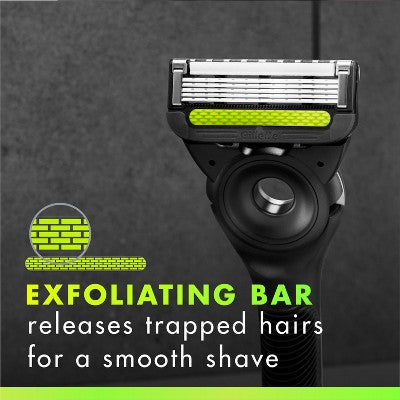 Gillette Labs Exfoliating Bar Razor + 2 Razor Blade Refills - Missing Box