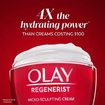 Olay Regenerist Face Moisturizer Micro-Sculpting Cream Fragrance Free 1.7oz - Imperfect Box
