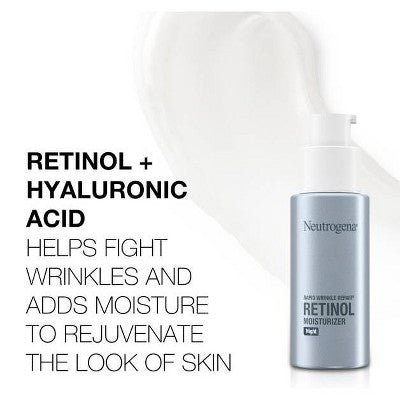 Neutrogena Rapid Wrinkle Repair Retinol Night Face Moisturizer 1 fl oz - Imperfect Box