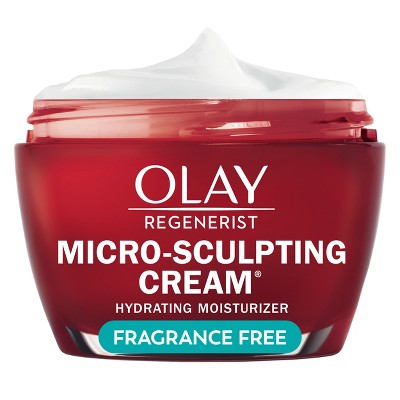Olay Regenerist Face Moisturizer Micro-Sculpting Cream Fragrance Free 1.7oz - Imperfect Box