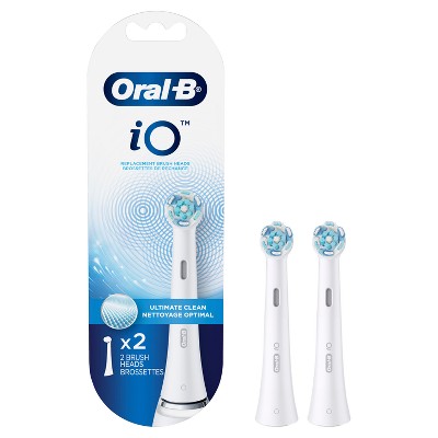 Oral-B iO Ultimate Clean Replacements Brush Heads White 2ct - Imperfect Box