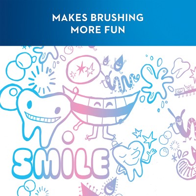 Oral-B Kids Electric Toothbrush with Sensitive Brush Head and Timer Blue - Imperfect Box