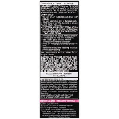 Schwarzkopf Color Ultime Permanent Color Amethyst Black - New