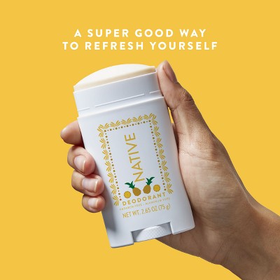 Native Deodorant Limited Edition Jarritos Pineapple 2.65oz - Imperfect Container