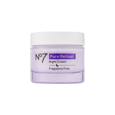 No7 Pure Retinol Night Repair Cream 1.69 fl oz - Imperfect Box