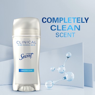 Secret Clinical Strength Completely Clean Invisible 2.6oz - Missing Box