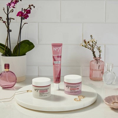 No7 Restore & Renew Multi Action Face & Neck Night Cream 1.69 fl oz - Imperfect Box