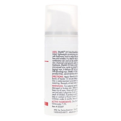 EltaMD UV Daily Broad-Spectrum SPF 40 Tinted Moisturizing Facial Sunscreen 1.7 oz - Missing Box