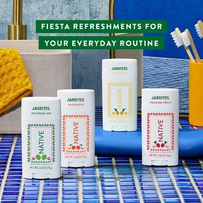Native Deodorant Limited Edition Jarritos Pineapple 2.65oz - Imperfect Container