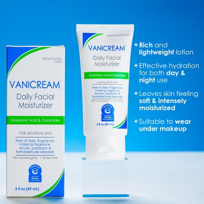 Vanicream Daily Facial Moisturizer 3 fl oz - Imperfect Box