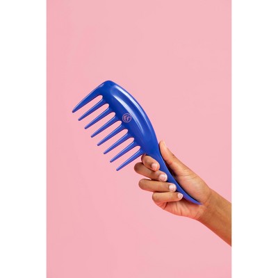 KAZMALEJE KurlsPlus Hair Comb Blue - Imperfect Box