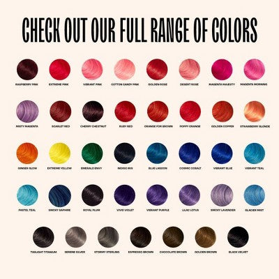 Overtone Smoky Lavender Hair Mask Semi-Permanent Hair Dye & Color Conditioner- Vegan - New