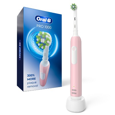 Oral-B Pro 1000 Electric Power Rechargeable Battery Toothbrush Pink - Imperfect Box
