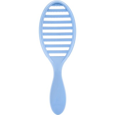 Wet Brush Speed Dry Detangler Hair Brush Solid Sky Blue - New