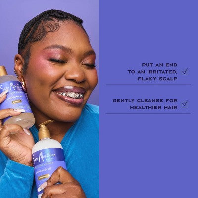 SheaMoisture Apple Cider Vinegar Anti-Dandruff Salicylic Acid Shampoo 13 fl oz - New