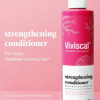 Viviscal Strengthening Conditioner with Biotin and Keratin 8.45 fl oz - Imperfect Container