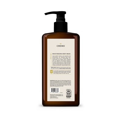 Cremo Italian Bergamot Body Wash 32 fl oz - Imperfect Container