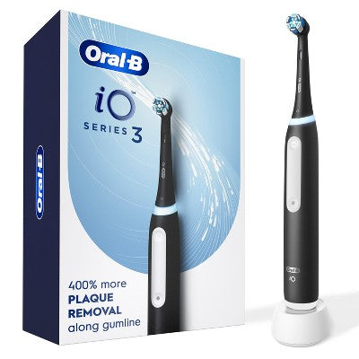 Oral-B iO3 Electric Toothbrush Black - Imperfect Box