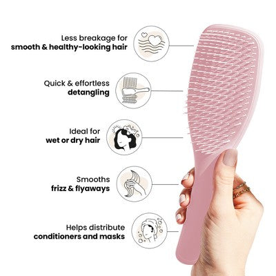 Tangle Teezer Ultimate Detangler Hair Brush Pink - Imperfect Box