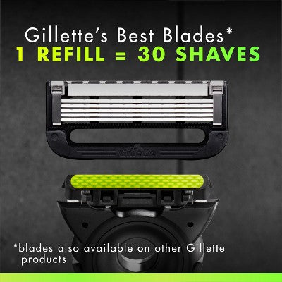 Gillette Labs Exfoliating Bar Razor + 2 Razor Blade Refills - Missing Box