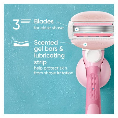 Venus Comfortglide White Tea Women's Razor Blade Refills 4ct - Imperfect Box