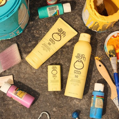 Sun Bum Kids Clear Sunscreen Face Stick SPF 50 0.53oz - Imperfect Box