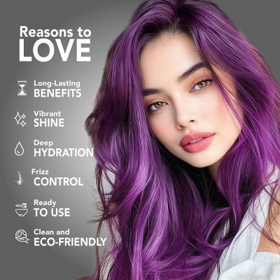 Splat Semi-Permanent Hair Color Naturals Purple 6 fl oz - New