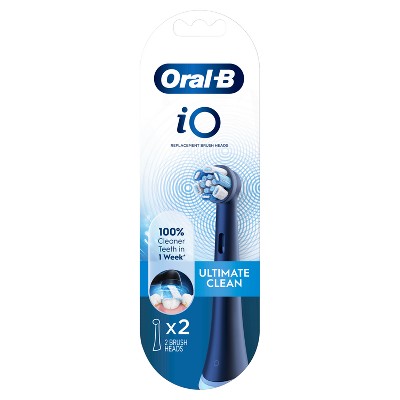 Oral-B iO Ultimate Clean Replacements Brush Heads White 2ct - Imperfect Box