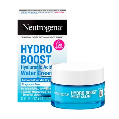 Neutrogena Hydro Boost Water Face Cream for Extra-Dry and Acne-Prone Skin  0.5 fl oz - Imperfect Box