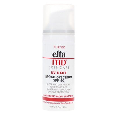 EltaMD UV Daily Broad-Spectrum SPF 40 Tinted Moisturizing Facial Sunscreen 1.7 oz - Missing Box