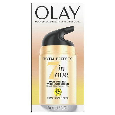 Olay Total Effects Face Moisturizer SPF 30 1.7 fl oz - Imperfect Box