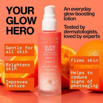 Pacifica Glow Baby Vitaglow Lotion 1.7 fl oz - Imperfect Box